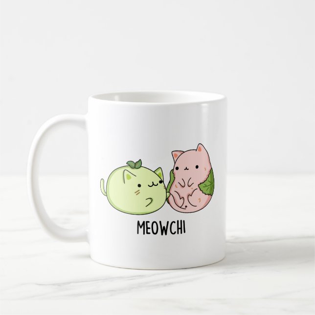 Mug Meowchi Funny Mochi Pun (Gauche)
