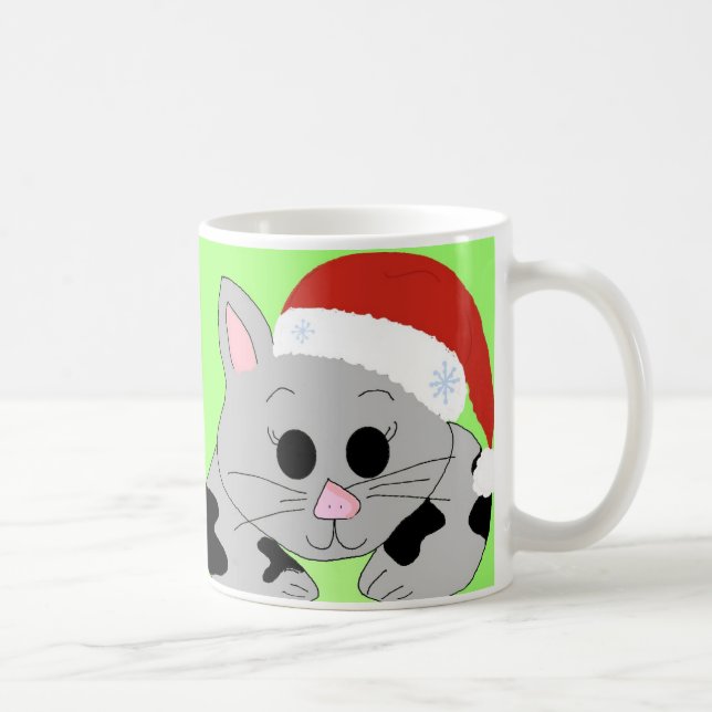 Mug Meowy Christmas Cat (Droite)