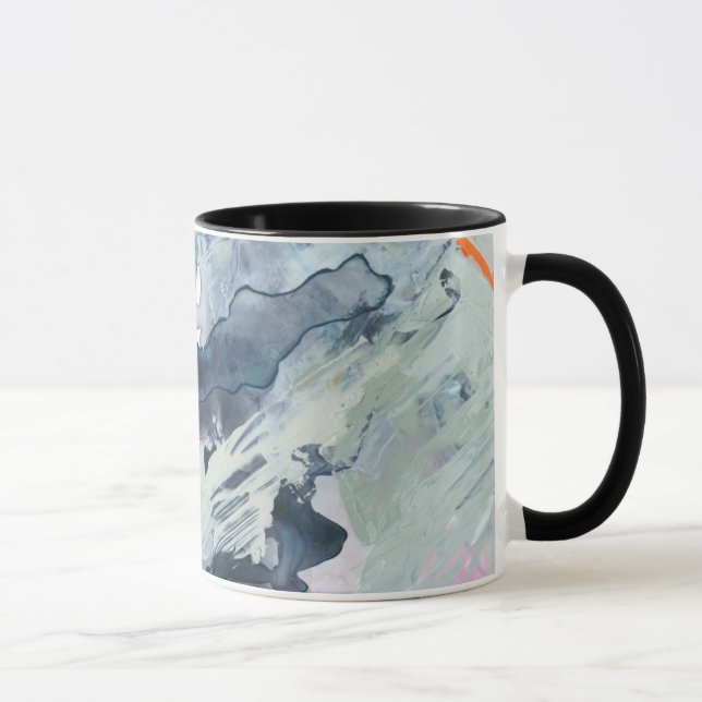 Mug Mer polyphonique - Bleu (Droite)