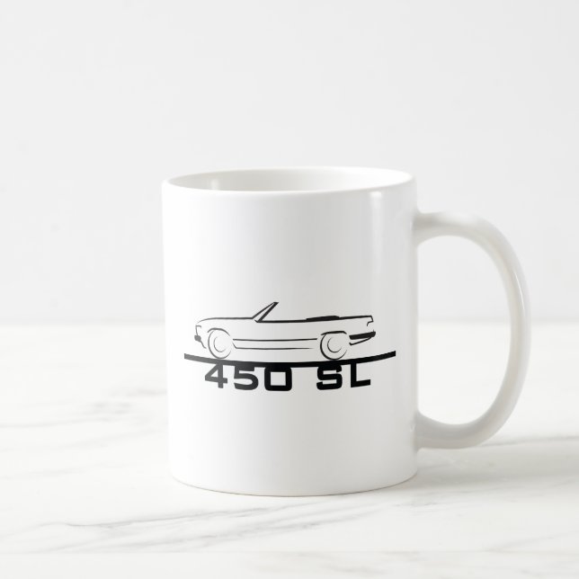 Mug Mercedes 450 SL Type 107 (Droite)