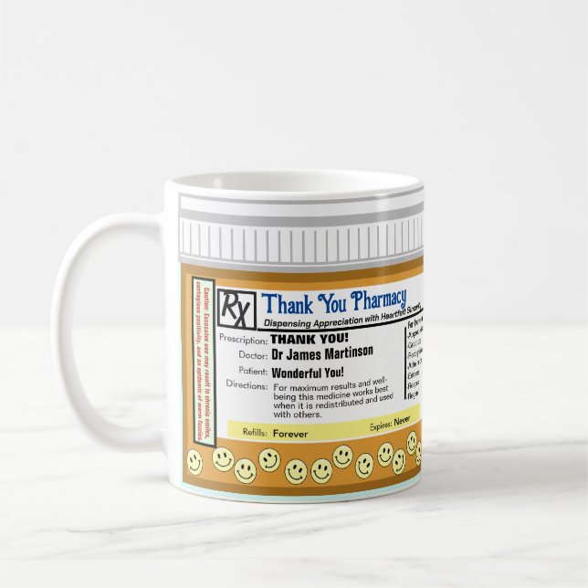 Mug Merci (Gauche)