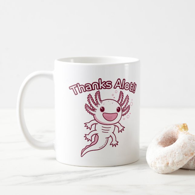 Mug Merci Alotl ! - AXOLOTL (Avec donut)