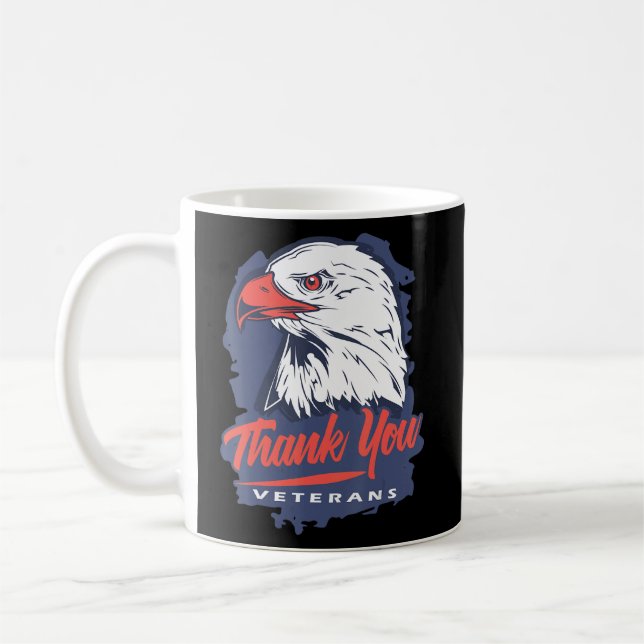 Mug Merci Anciens Combattants Pour Les Hommes Patrioti (Gauche)