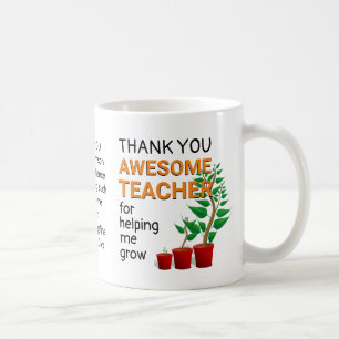 Mug Merci Awome Enseignant