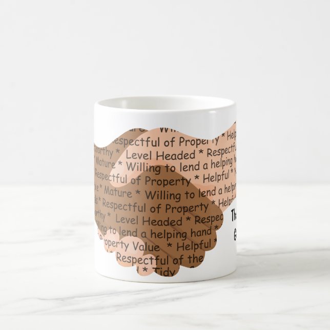 Mug Merci, bon voisin (Centre)