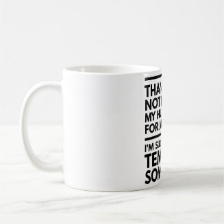 Mug Merci d'avoir élevé mon mari pour le café du matin