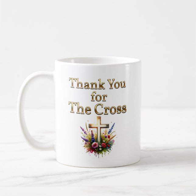 Mug Merci de la Croix (Gauche)