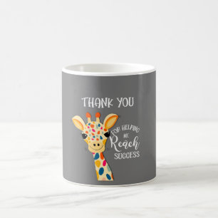 Mug merci de m'avoir aidé à atteindre le succès gir