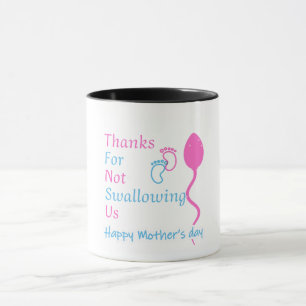 Mug Merci de ne pas nous avaler