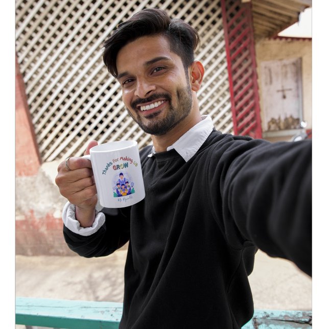 Mug Merci De Nous Faire Croître Appréciation De L'Ense (Créateur téléchargé)