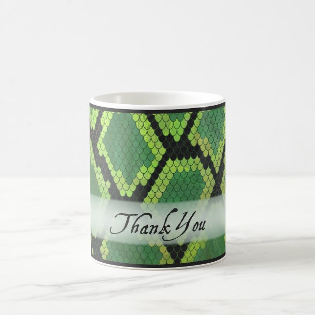 Mug Merci de serpent animal sauvage (Centre)