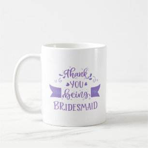 Mug merci d'être ma demoiselle d'honneur