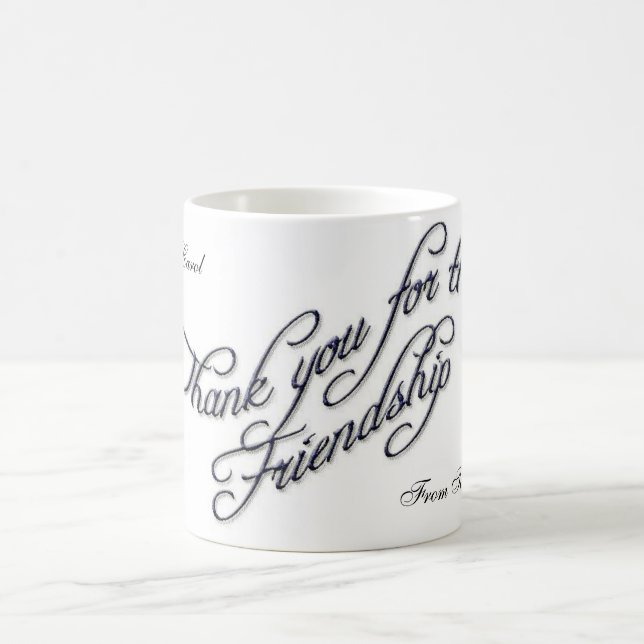 Mug merci d'être un ami 2 (Centre)