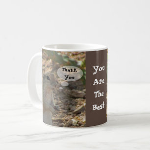Mug Merci écureuil de sol Photo Animal du désert