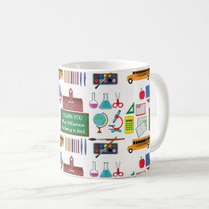 Mug MERCI Enseignant Appréciation School