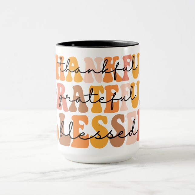 Mug Merci gracieux béni (Centre)