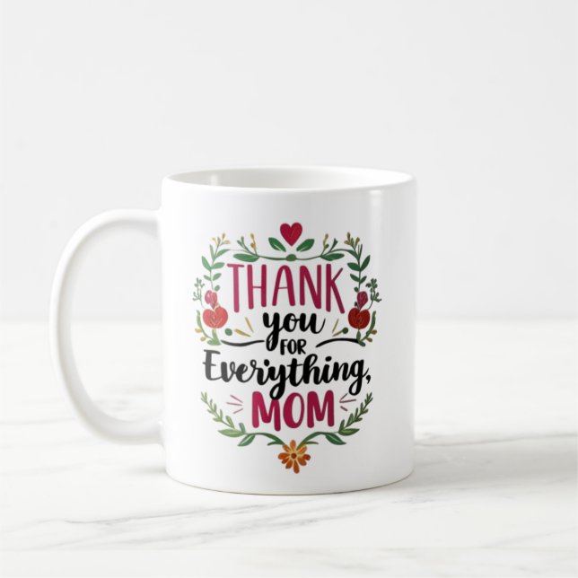 Mug Merci Maman (Gauche)