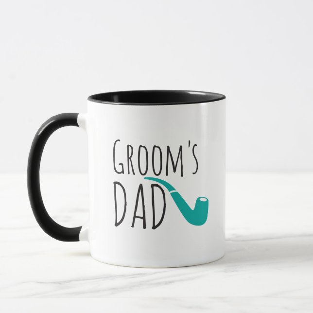 Mug Merci Papa Père de la chambre Amusants Tuyau moder (Gauche)