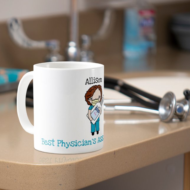 Mug Merci personnalisé des travailleurs de la santé Ch (Créateur téléchargé)