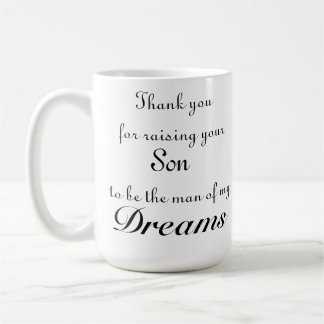 Mug Merci pour élever votre fils pour être l'homme de