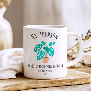 Mug Merci pour m'aider à grandir