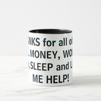 Mug MERCI pour tout le RÉEL