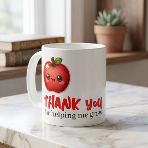 Mug Merci Professeur De M'avoir Aidé À Grandir