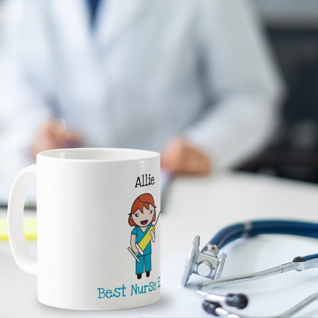 Mug Merci professionnel Médicale Chibi personnalisé (Créateur téléchargé)