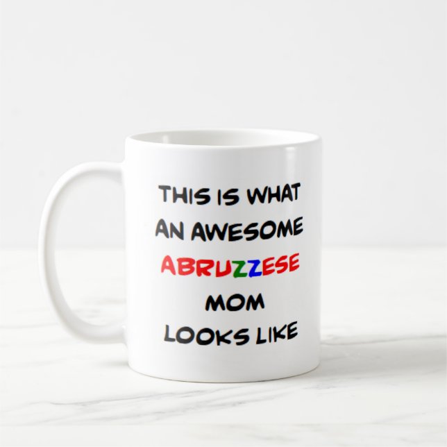 Mug mère abruzzese, génial (Gauche)