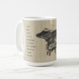 Mug Mère Buffalo et son petit chinois Ox Year Per M