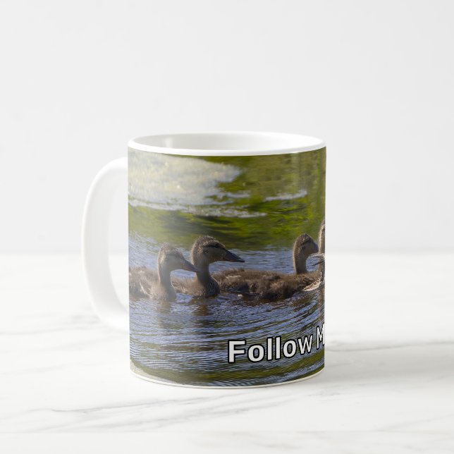 Mug Mère Canard et Enfants (Devant gauche)