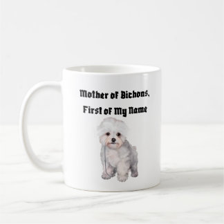 Mug Mère de Bichons, Prénom de mon nom