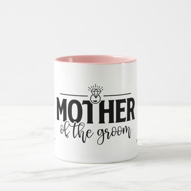 Mug Mère de la chambre à couler script personnalisé (Centre)
