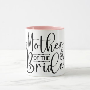 Mug Mère de la mariée FlowScript Personnalisé