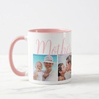 Mug Mère De L'Année Fête Des Mères Photo Collage