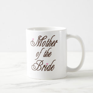 Mug Mère des bruns chics de jeune mariée
