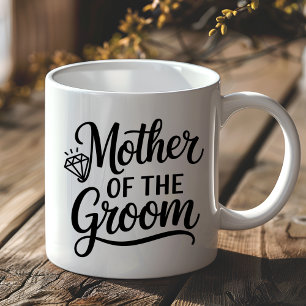 Mug Mère du marié Cadeau de mariage élégant pour l'ent
