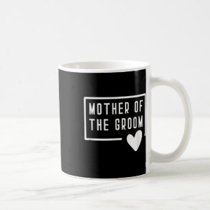 Mug Mère du marié cœur maman mariage enterrement de vi