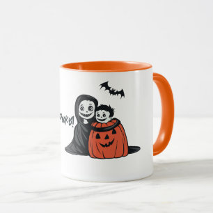 Mug Mère éffrayante et son fils