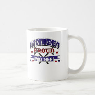 Mug Mère fière de police