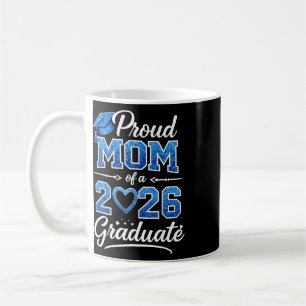Mug Mère fière d'un étudiant de la promotion 2026 en d