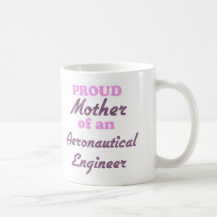 Mug Mère fière d'un ingénieur aéronautique