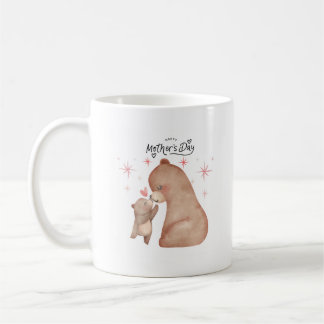 Mug Mère Ours et Cub Fête des Mères