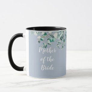 Mug Mère Père de la mariée Personnalisée Dusty Blue