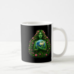 Mug Mère terre étreignant la planète journée de la ter
