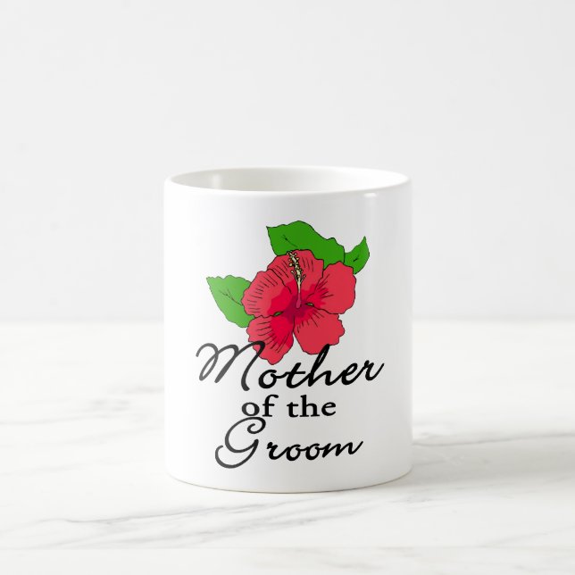 Mug Mère tropicale de ketmie du marié (Centre)