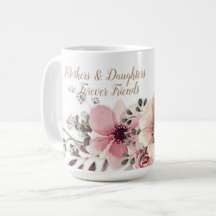 Mug Mères Filles Disant Fleurs Roses