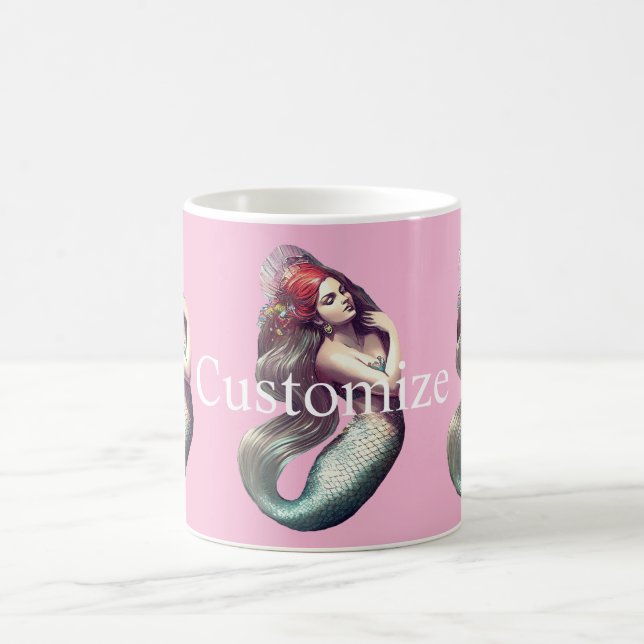 Mug Mermaid Beauté de Redhead Thunder_Cove (Centre)