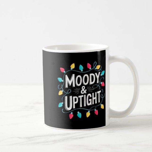 Mug Merry &amp; Bright Moody &amp; Uptight Matching Co (Droite)