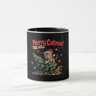 Mug Merry Catmas – Chaos Edition